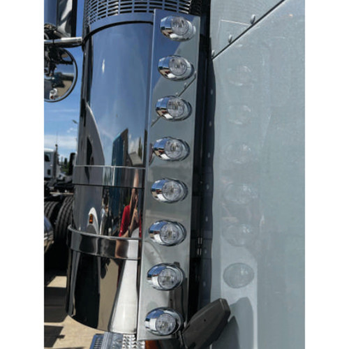 Front Ac Light Panels W/ 12 P3 Lights Fits Peterbilt 589 2023-2024