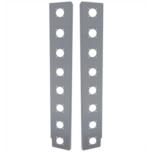 Front Air Cleaner Light Panels With 16 M3 Light Holes For 15 Donaldson Air Cleaners For Peterbilt