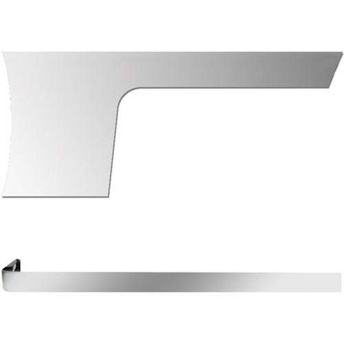 4 Inch SS Blank 1 Piece Cab-Cowl And Sleeper Panels With Wrap For Peterbilt 389 With 70/78 Inch Sleeper
