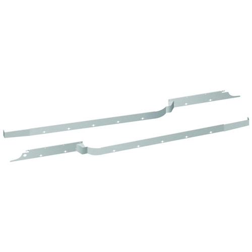 75 Inch Stainless Steel Cab, Sleeper Panel Kit With 14 Slotted Light Holes For Peterbilt 587 2011-2017 - Pair