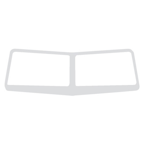 Peterbilt 379, 378, 388, 389 SS Extra Wide Windshield Trim