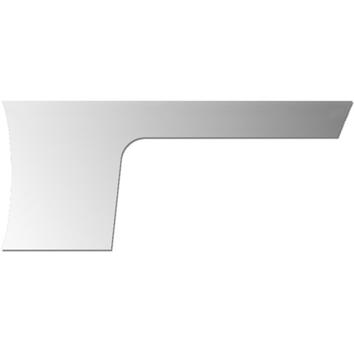 Stainless Steel Blank 1 Piece Cab-Cowl Panels With O Wrap For Peterbilt 388, 389 With Urea/Def 2010-2017