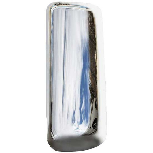 Chrome Mirror Back Cover, Door Mount Driver Side - R22-6121-300 For Peterbilt 579 Dual Vision Mirrors