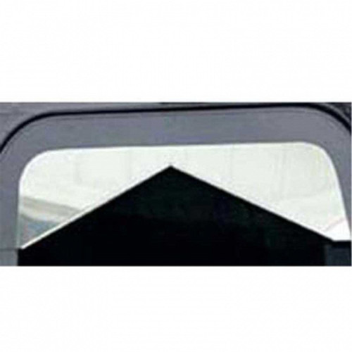 8 Inch Stainless Steel Reverse Bowtie Top Door Window Chop For Peterbilt