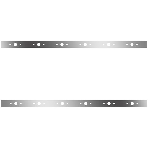 5 Inch 3. Sleeper Panels With 6 Combo Style Light Holes For Peterbilt