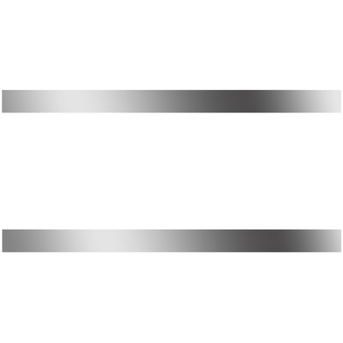 4 Inch Stainless Steel Blank Sleeper Panels For 36 Inch Peterbilt Sleeper