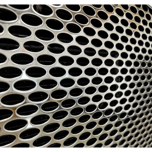 8 Inch 304 SS Punched Grille Insert With 3/ Round Holes