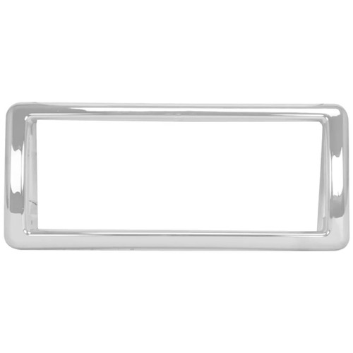 Chrome Plastic Ac Heater Panel Bezel For Peterbilt, Kenworth