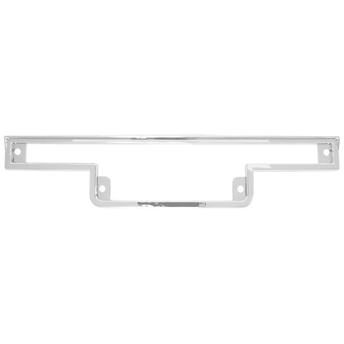 Instrument Panel Cover W/ Visor - Chrome Fits Peterbilt 379