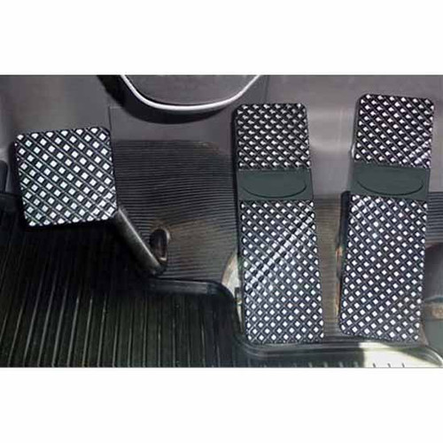 Peterbilt 379, 378, 389, 388, 386, 367 Black Diamond Cut Billet Pedal Kit