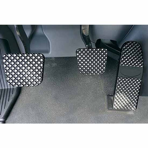 Black Diamond Cut Billet Pedal Kit For Peterbilt 567, 579 And 587