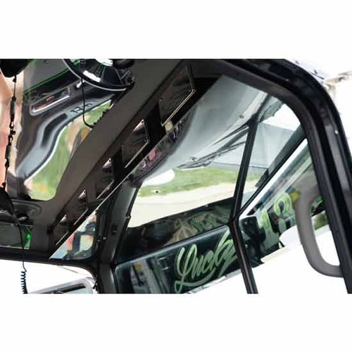 Overhead Console Trim Headliner Replacement With 3 Switch Plates For Peterbilt 300 Series