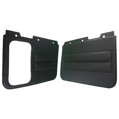 Door Panels With Rectangular Lower Window On Passenger Door Fits Peterbilt 378, 389 & 389 Glider