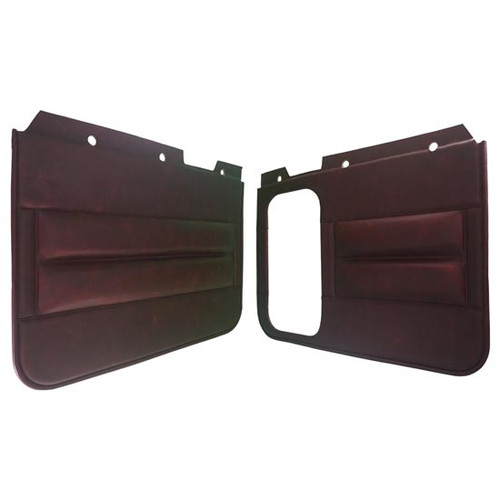 Door Panels With Rectangular Lower Window On Passenger Door Fits Peterbilt 379, 389
