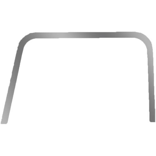 Stainless Steel Interior Upper Window Door Trim Kit For Peterbilt