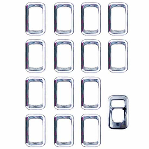 Dash Kit Breakdown Rocker Switch Covers For Peterbilt 2006-Newer - 0739-Pb06-3