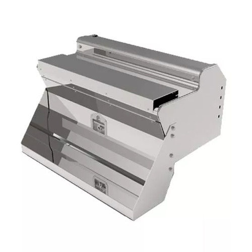 Locking Tool Box W/ Mirror Finish 12 Gauge Stainless Steel Fits Kenworth
