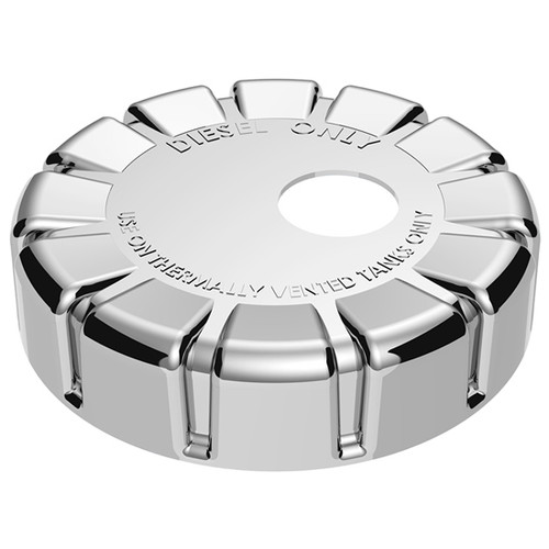 Fuel Cap Chrome Plastic Covers Fits Kenworth