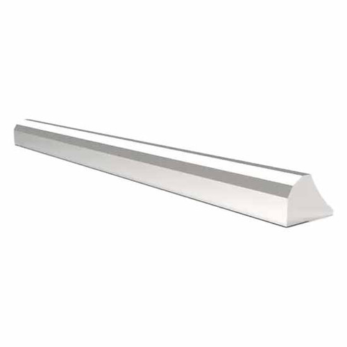 Pair - 73 Inch Style One Fuel Tank Fairing W/ Mirror Finish Stainless Steel By Turnpike Truck Trim Fits Kenworth T800 & W900