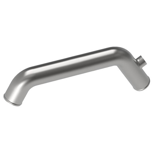 Stainless Steel Radiator Pipe W/ 2 Bends & 3 Inch Diameter Fits Kenworth W900B/L & Aerocab