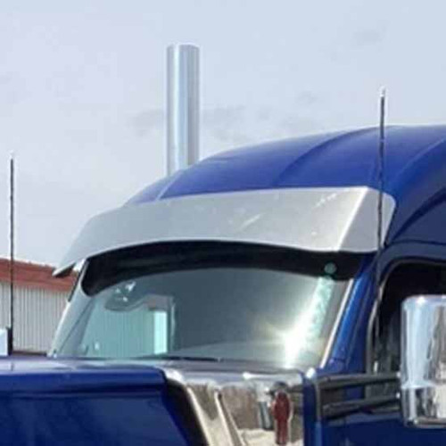 15 Inch Stainless Steel Sun Visor Fits Kenworth W990