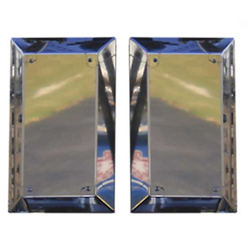 304 Stainless Steel Cab Vent Covers For Kenworth T680