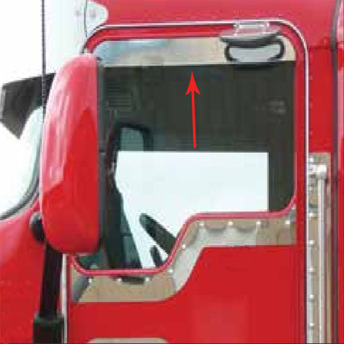 3 Inch Door Chop By Turnpike Truck Trim Fits Kenworth W/ Daylite Doors