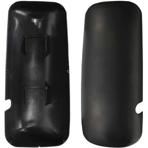 Black Mirror Cover Replaces R59-1010-21 For Kenworth T600, T660, T800, Passenger Side