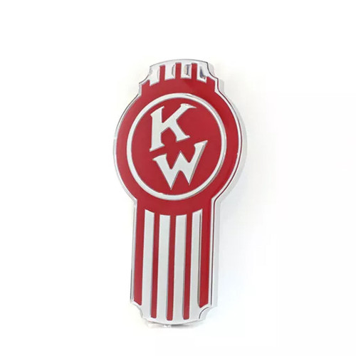 Dark Red W/ Chrome Old Style Kenworth Emblem