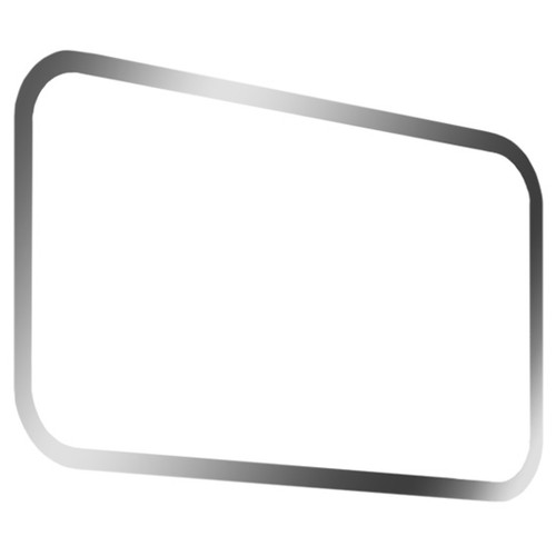 20 Inch Stainless Steel 38 X Rear Sleeper Window Trim For Kenworth T680 And T880