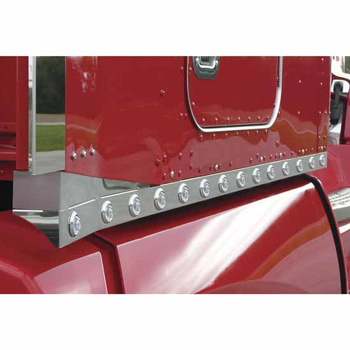 86 Inch 1.5 X Sleeper Panels With Extensions With 28 Bullseye Amber Led Lights