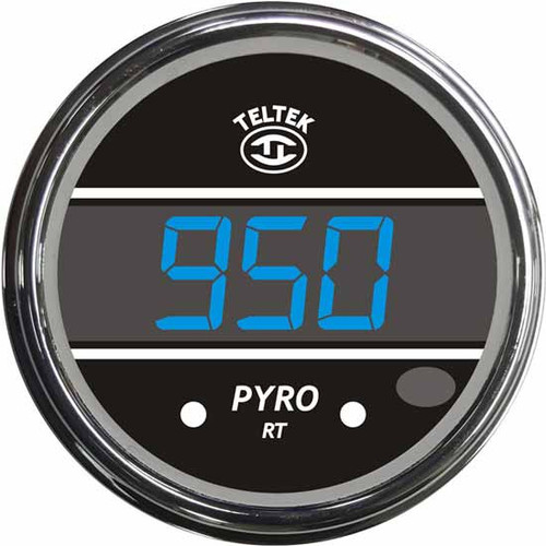 3 Inch Blue Digital Pyrometer For Kenworth With 40 To 1850 Degree Fahrenheit Range