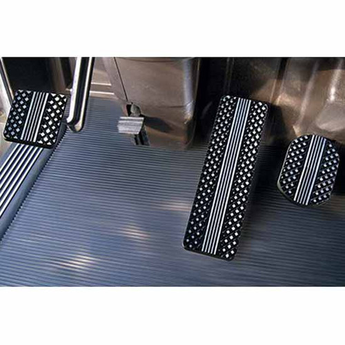 Kenworth W900, T800, T700 Black Diamond Cut Billet Pedal Kit