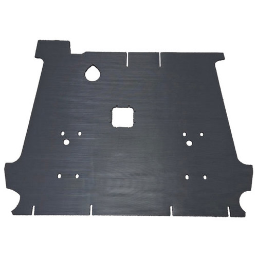 Rubber Flooring W/ Shifter Hole Option Fits Kenworth Day Cab 2006 & Newer