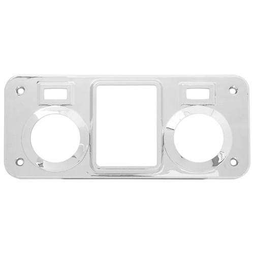 Chrome Plastic Sleeper Dome Light Cover For Kenworth