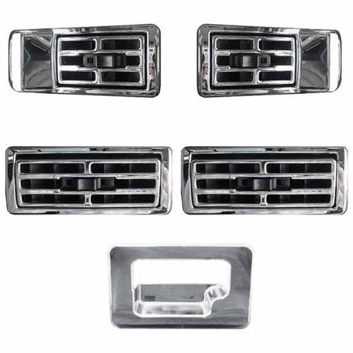 Dash Kit Side B Breakdown Heater Vent Covers, Inserts For Kenworth 2002-2005