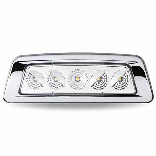 Amber Clear Led Fender Marker Light For Kenworth T680, T700, T880 Driver Side