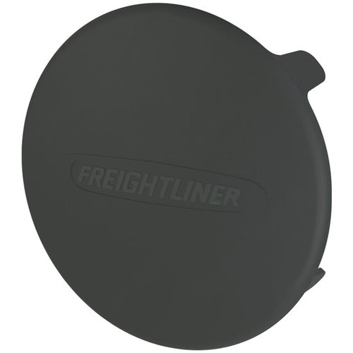 Gray Plastic Bumper Fog Light Cover For Freightliner Columbia 120 And 112-Replaces 21-26199-001