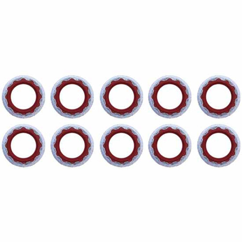 Ac Stat Seal Gaskets No 8 Red - 10 Pack