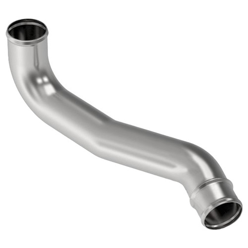 Stainless Steel Radiator Pipe W/ Mounting Bracket Fits Freightliner Cascadia 113, 125, 116 & 126