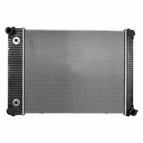 BESTfit Plastic Aluminum 2 Row Radiator W/ 29.62 X 24.31 X 2 Inch Replaces B6719, B9316, B9384 Fits Freightliner M2 & Thomas Bus
