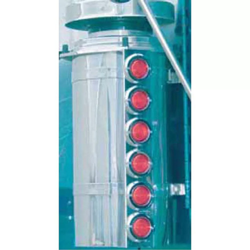 Blank Rear Air Cleaner Light Panel By Roadworks Fits Freightliner Classic XL