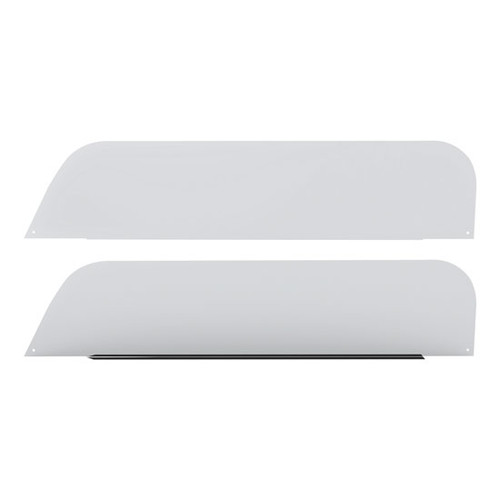 Chop Top Window Trim 31.656 Inch Stainless Steel W/ 7.031 Inch Drop