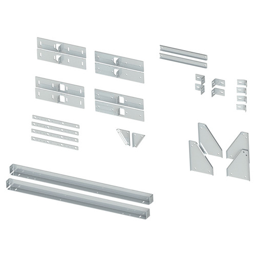 Valley Chrome Stainless Steel Turbowing 900 Series Mounting Kit For Freightliner Flt, International