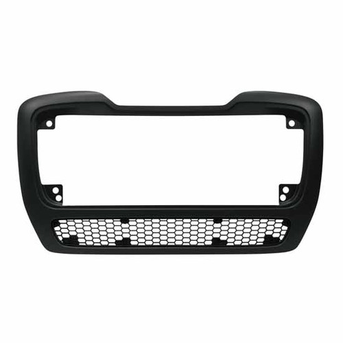 Grille Surround Black Chrome W/ Black Lower Mesh