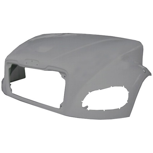 TPHD Fiberglass Hood Shell W/ Bezel Cutouts Fits Freightliner M2 106