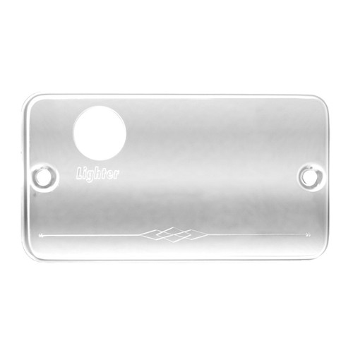 Stainless Steel Lighter Dash Plate For Freightliner