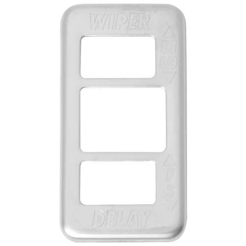 Stainless Steel Switch Guard Wiper Washer Plate
