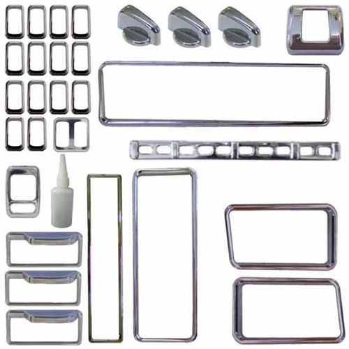 Full Dash Kit For Freightliner Coronado - 31 Piece