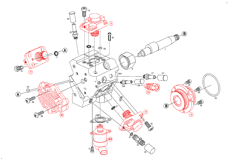 95521573 | Bosch High Pressure Fuel Pump